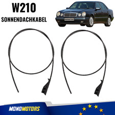2 ST&Uuml;CK SCHIEBEDACH-KABEL F&Uuml;R MERCEDES W210 KOSTENLOSER VERSAND