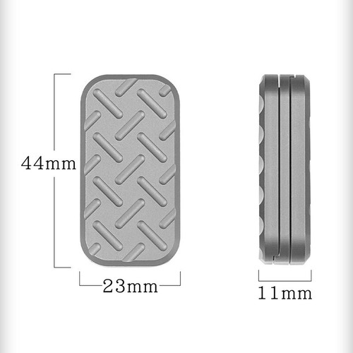 New Metal Fourth Gear Adult Boy Toys Click Press Coin Push Card Hand Fidget Toy - Picture 3 of 12