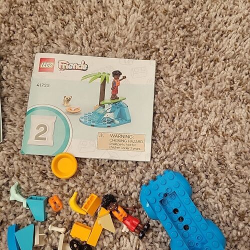 Lego Friends Beach Buggy Fun 41725 Complete - Foto 6 di 7