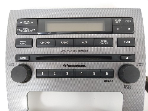 OEM 2008-2012 NISSAN TITIAN PART RADIO CD DVD CONTROL SWITCH DASH TRIM PANEL - Picture 3 of 9