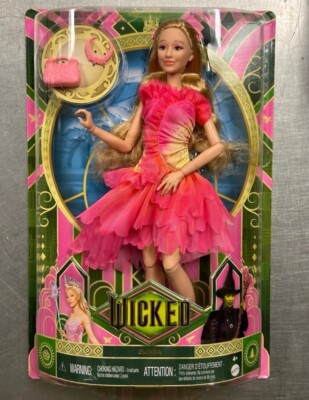 Mattel Wicked Movie Glinda Fashion Doll ERORR BOX URL MISPRINT