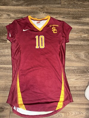 Nike Team USC Trojans Volleyball Compression Jersey Women's