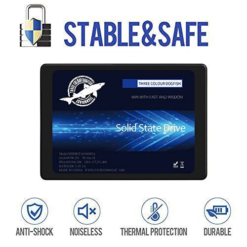 SSD 2.5 SATA III 64GB Dogfish High Performance Internal Solid State Drive for... - Picture 5 of 7