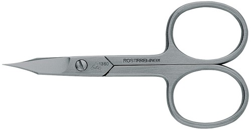 3-tlg. Manicure Becker-Manicure Erbe Solingen Pelle Acciaio Inox Antiruggine - Foto 3 di 5