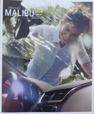 2012 Chevrolet Malibu USA Prospekt Brochure, 28 Seiten