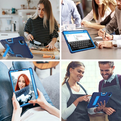 Shockproof Cover Heavy Duty Stand Case For iPad Pro 11'' 12.9 2021 Air 4 5 Mni 5 - Picture 11 of 104
