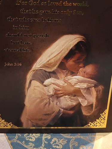 5 Unused Christmas Greeting Cards Nativity Mary Jesus Salesian Missions Rare Vtg - Picture 4 of 12