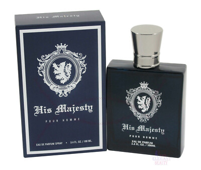 His Mijesty Men 3.3 /3.4oz/100ml Eau De Parfum Spray By Yzy New In Box