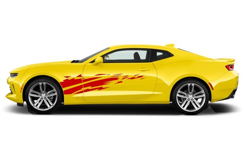Side door thunder graphics stickers decal compatible with Chevrolet Camaro - Bild 7 von 15