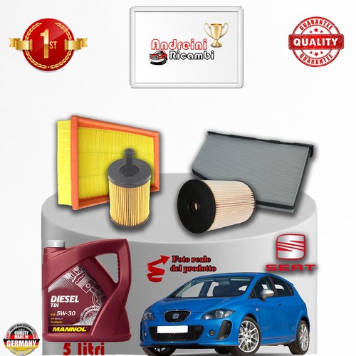 MANN INSPEKTIONSPAKET+LIQUI 5W-30 ÖL Passend Für FIAT 500 FORD KA LANCIA 1.3 D