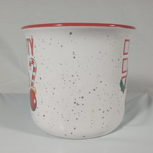 Spoontiques Christmas Printed 16oz Coffee Mug; Naughty Nice Tired; Holiday Cup - Picture 3 of 6