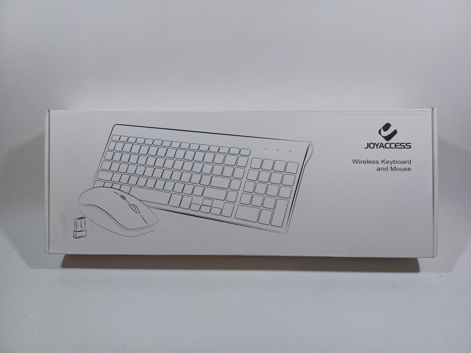 Joyaccess KB2US Graphite 2.4G Compact Wireless Keyboard And Mouse, New