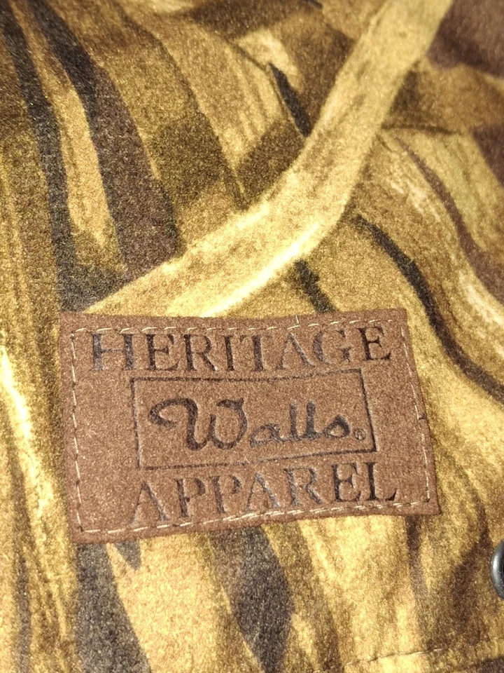 Walls Water Pruf Insulated Advantage Timber Bib Camo Overalls Large Reg 32" seam - Image 2 of 4