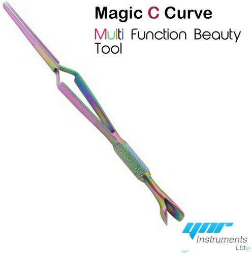 YNR NAIL MAGIC WAND C CURVE PINCHING Tool Multi Function Tool, Acrylic Nails - Imagen 8 de 17
