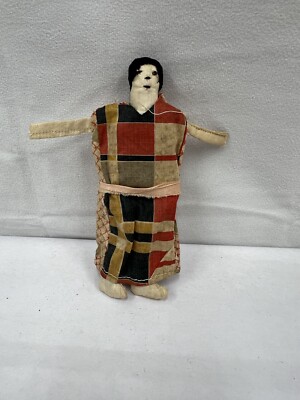 Japanese Cloth Doll Handmade Sr Kitto 5.5 
