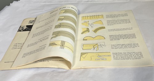 Vintage Softcover 1952 Butterick neues Nähbuch zur Verwendung bedruckter Muster - Bild 8 von 10