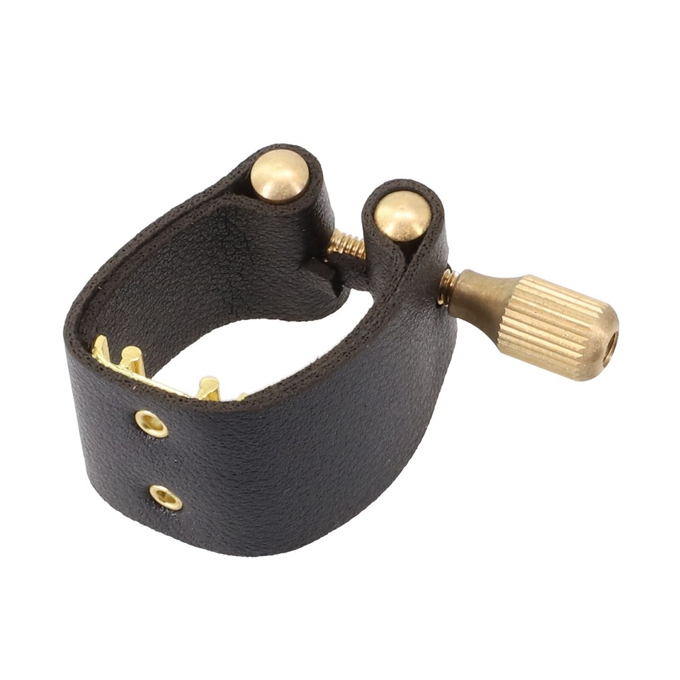 Brand New Saxophone Ligature For Alto Sax Accessories Black Mouthpiece