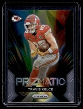 2023 Panini Prizm Travis Kelce Prizmatic #10 Kansas City Chiefs