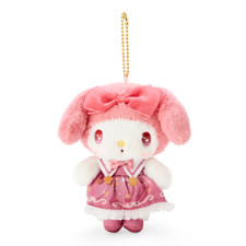 Sanrio My Melody Magical Design Series Mascot Holder Keychain Plush 5"H