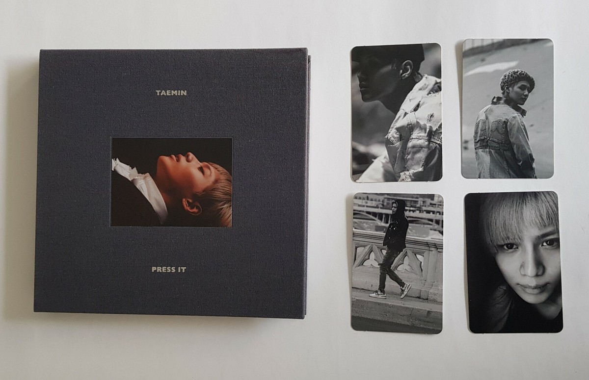 テミン　PRESS IT CD 韓国盤　トレカ　SHINee ⭐︎ 豊富なギフト 1st A] [Beige It Press TAEMIN SHINee Solo ver