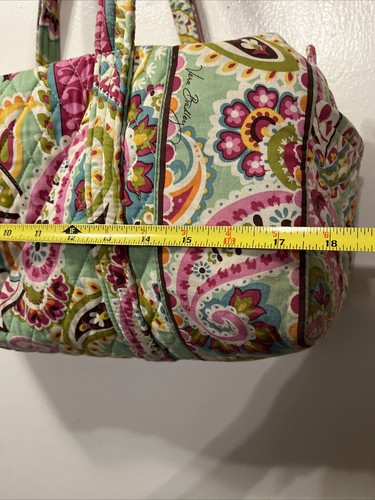 Vera Bradley Weekender Duffle Bag Large Multicolor Travel Overnight Luggage - Picture 6 of 10