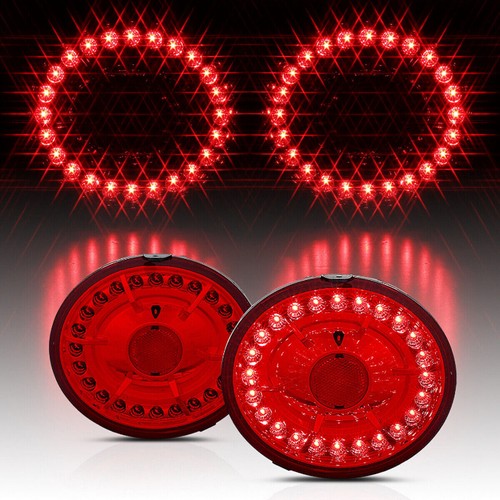 For Chevrolet Corvette C6 Coupe 05-2013 4x LED Tail Lights Brake Indicator Lamp - Picture 3 of 7