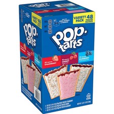 Pop-Tarts Variety Pack Toaster Pastries, Breakfast Foods, Shelf-Stable, 81.2 oz
