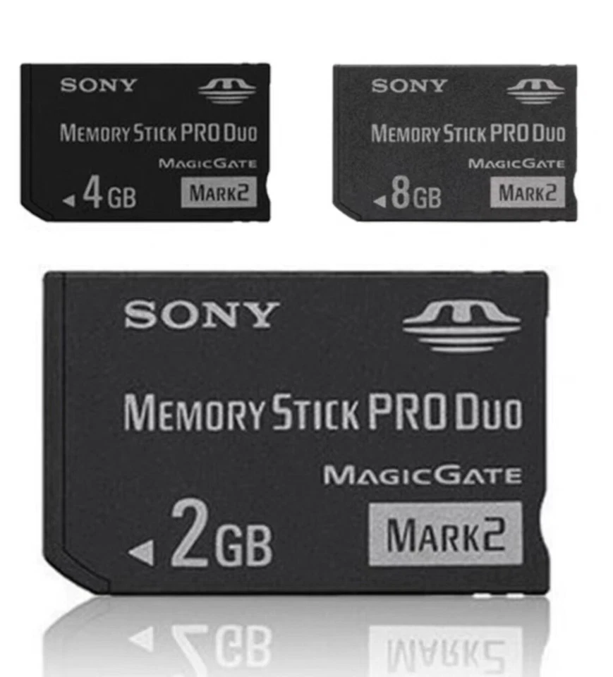 Sony 32G/16G/8G/4G/2G Memory Stick PRO DUO MS Card For Sony Old Camera / PSP - Image 1 of 4