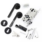 Stainless Steel Split Door Lock For Interior bedroom Hotel Wooden Door Lock SET