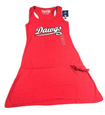 Georgia Bulldogs Women's Dress Sleeveless NWT Junior Fit Officially Licensed