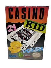 Authentic Casino Kid (Nintendo NES, 1989) CIB Complete w/ Manual Tested & Works