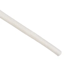 Insulation Cable Protector 16.4ft 8mm High TEMP Fiberglass Sleeve Beige