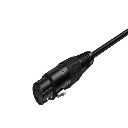 XLR Male to Female Microphone Cable Balanced 3 Pin Mic Connector Extension Cord - Picture 4 of 10