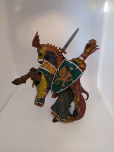 Papo Dragon Knight And Horse; Distributed By Papo 2007 complete J8 | eBay
