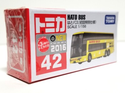 TOMICA 42 HATO BUS MITSUBISHI FUSO AERO KING 1/156 TOMY 2016 NEW