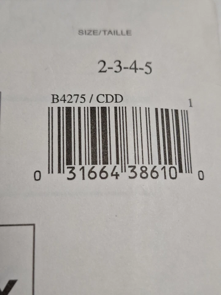 Shirt Top Girls 2 3 4 5 Butterick B4275 Sewing Pattern Cut 4275 Easy Fast Knit - Image 2 of 4