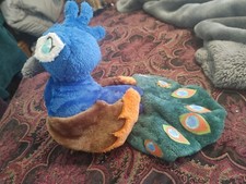 peacock stuffed animal