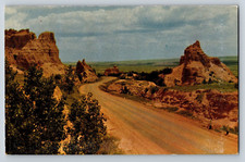 Postcard Cedar Pass in the Badlands National Monument South Dakota Unposted