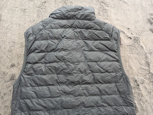 Heat Keep Puffer Sleeveless Vest Women's Size Small Gray - Picture 10 of 11