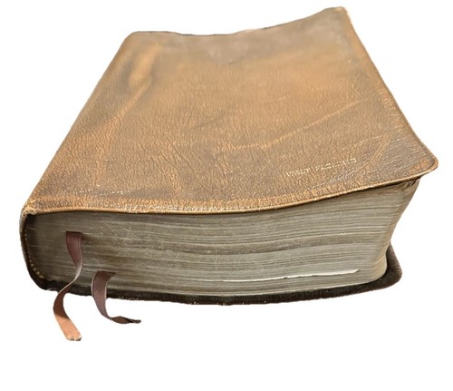 Ryrie Study Bible NASB Leather Moody 1978 Genuine Cowhide Leather **READ - Picture 5 of 24