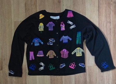Michael Simon Shoes Clothing Embroidered Sweater