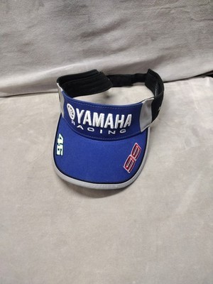 Yamaha Racing Visor 2014 Grand Prix Red Bull Indianapolis Blue & Black #46 #99