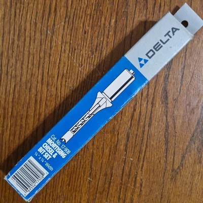Vintage Delta Mortising chisel & Bit Set 1/4 inch