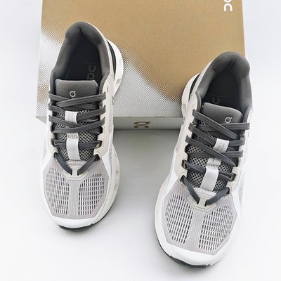 ON Cloudrunner 2 Women's Frost | White Breathable Running Sneakers Size US6-9