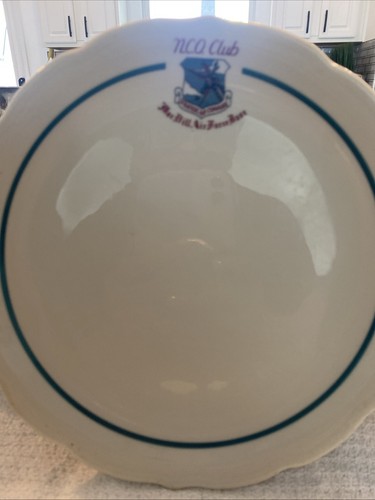 10mm. SYRACUSE U.S.A.Plate Mac Dill Air Force Base N.C.O. Club - Picture 2 of 5