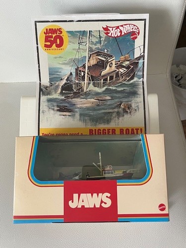 Hot Wheels Collectors 50th Anniversary Jaws Set SDCC 2025  IN HAND Fast Free SHI