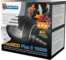 Superfish Pond Eco Plus E 10000 68W Power Consumption Pond Pump 9200LPH