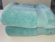 Hotel Balfour Spa Bath Towels 100 Turkish Cotton 26"x 52" Luxurious Aqua