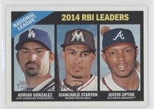 2015 Heritage League Leaders Adrian Gonzalez Giancarlo Stanton Justin Upton uk2