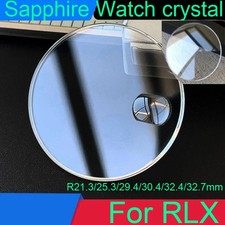 Flat Round Sapphire Watch Crystal 21.3mm 25.3mm 29.4mm 30.4mm 32.7mm Watch Glass